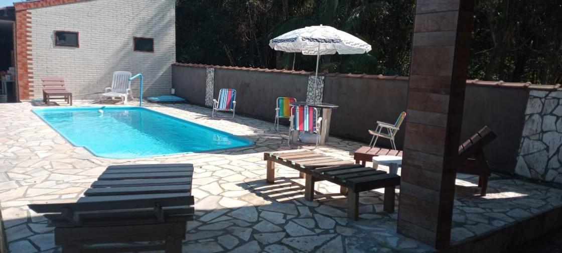 Recanto Pousada Ju&Ju Com Piscina Compartilhada Pontal do Paraná Eksteriør billede