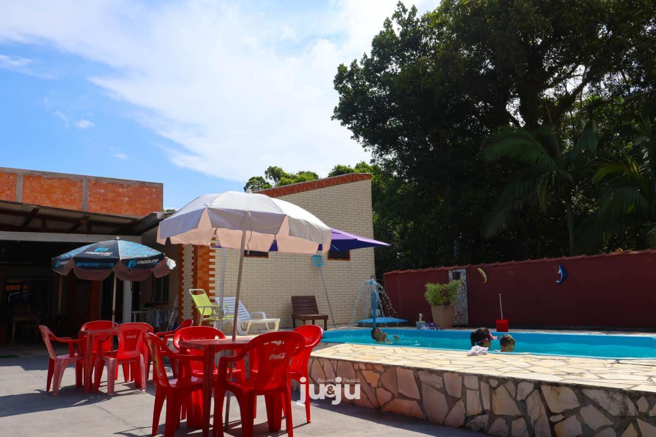 Recanto Pousada Ju&Ju Com Piscina Compartilhada Pontal do Paraná Eksteriør billede