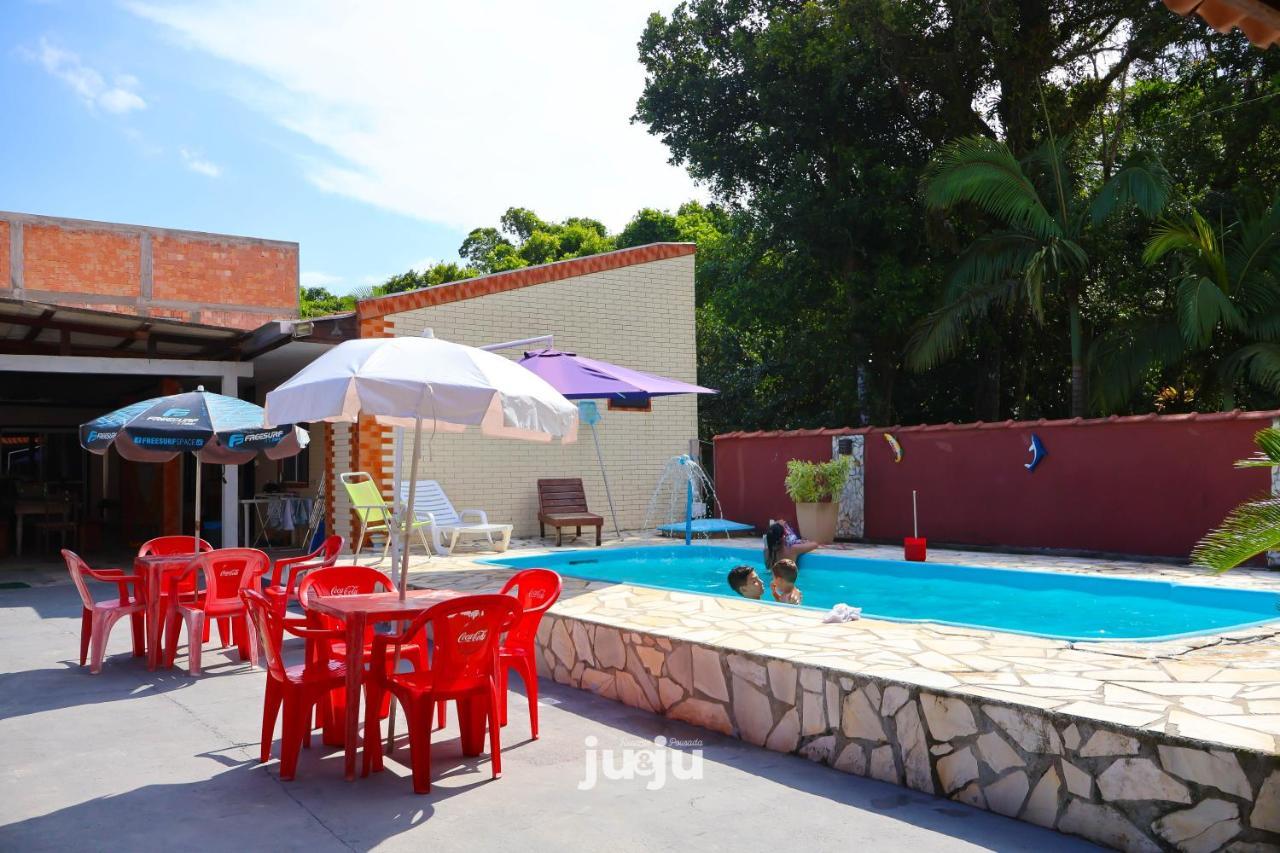 Recanto Pousada Ju&Ju Com Piscina Compartilhada Pontal do Paraná Eksteriør billede