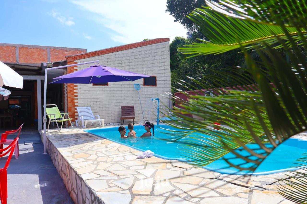 Recanto Pousada Ju&Ju Com Piscina Compartilhada Pontal do Paraná Eksteriør billede